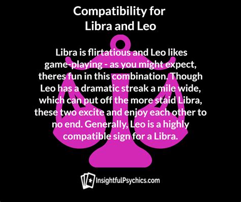 libra and leo dating compatibility